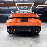 Rear Bumper Pin-stripe Accents Pre-cut Overlay for 2021-2025 IS500 F-sport